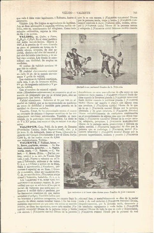 LAMINA V05874: Soltad a ese valiente, por L. Talavera