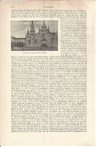 LAMINA V05878: Iglesia de San Severino en Valmaseda