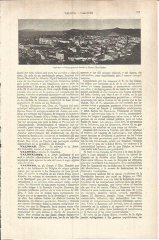 LAMINA V05881: Vista general de Valona