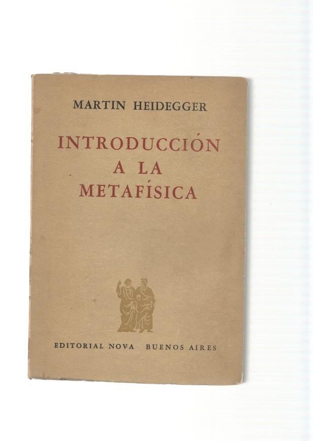Introduccion a La Metafisica