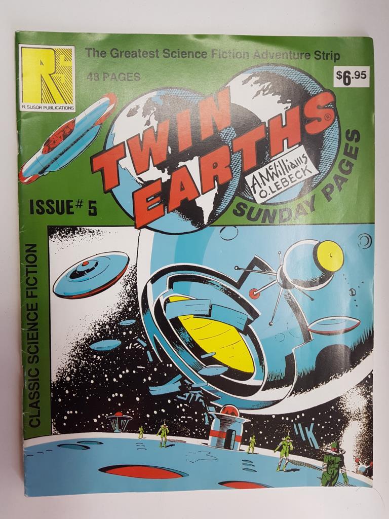 Twin Earths issue 5. Classic Science Fiction. The greatest science fiction adventure strip