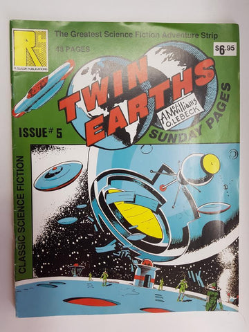 Twin Earths issue 5. Classic Science Fiction. The greatest science fiction adventure strip