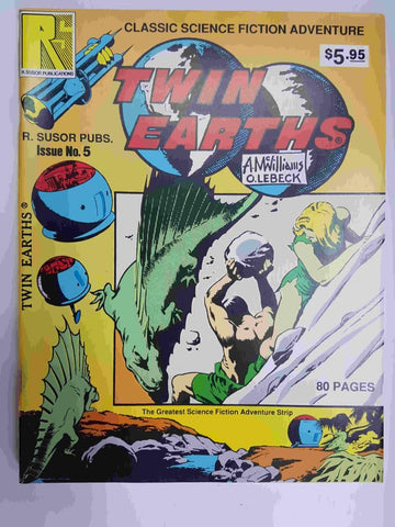Twin Earths issue 5. Classic Science Fiction. The greatest science fiction adventure strip