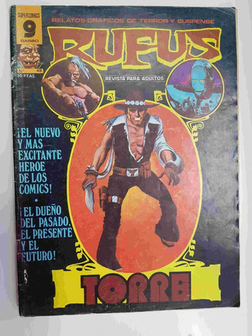 Supercomics: Rufus num 58, mayo 1977 - El regreso de la serpiente. Relatos graficos de terror y suspense