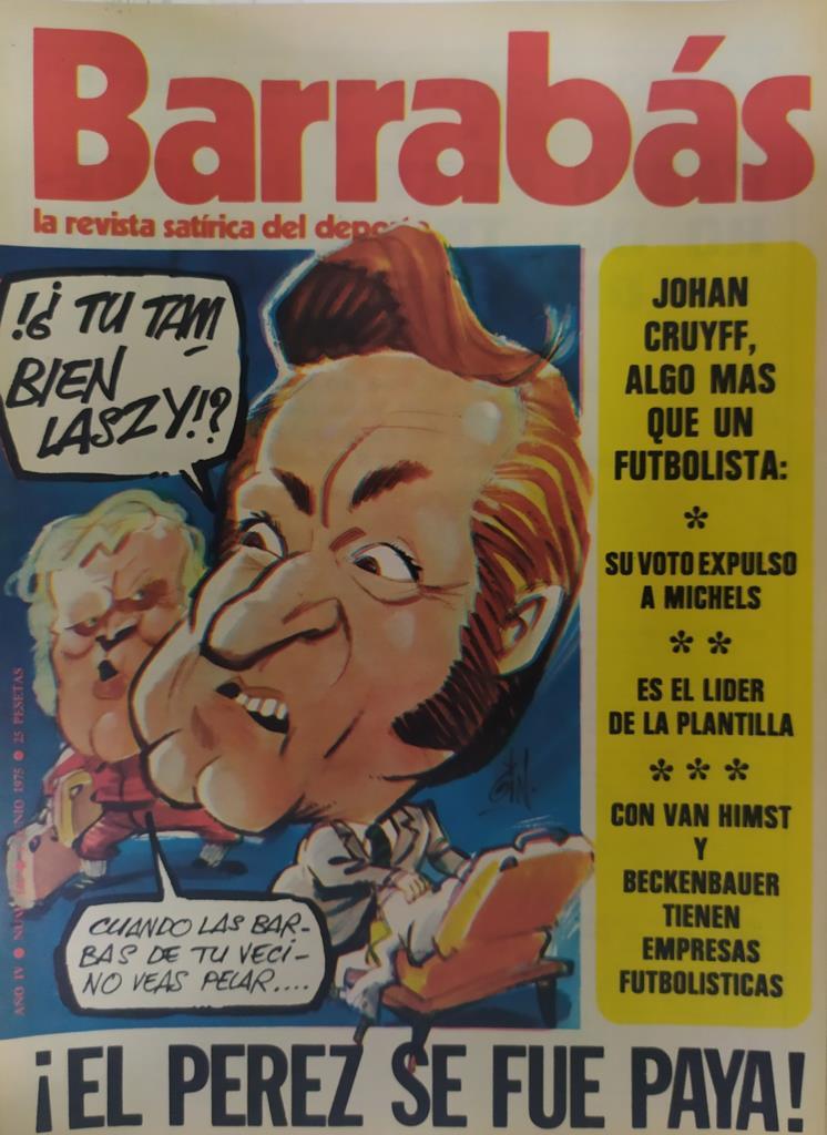 Revista: BARRABAS, Año IV, Numero 140: El Perez se fue paya! (3 junio 1975) Incluye poster chica bikini bandera inglaterra