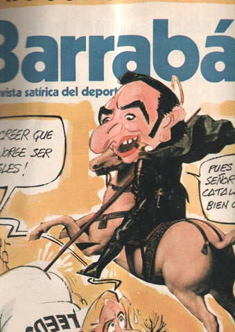Revista: BARRABAS, Año IV, Numero 134: San Jorge decidira (22 sbril 1975) Incluye poster chica bikini blanco y pelota