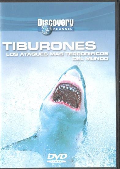 DVD: Tiburones. Los ataques mas terrorificos del mundo. Discovery Channel