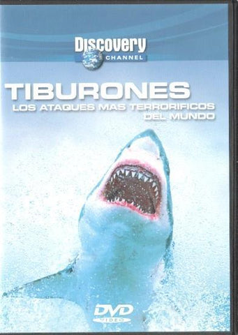 DVD: Tiburones. Los ataques mas terrorificos del mundo. Discovery Channel