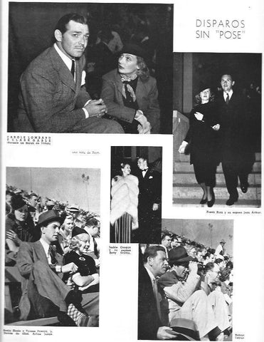 LAMINA 29932: Carole Lombard y Clark Gable