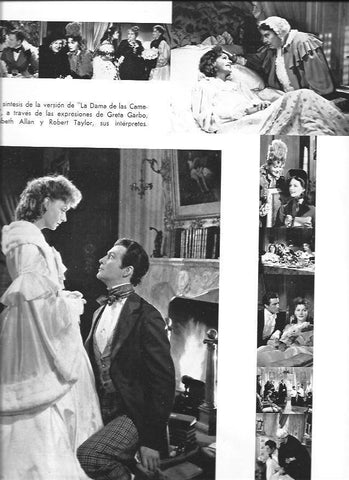 LAMINA 29924: Escena de La Dama de las Camelias con Greta Garbo