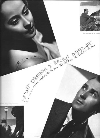 LAMINA 29921: Merle Oberon y Brien Aherne
