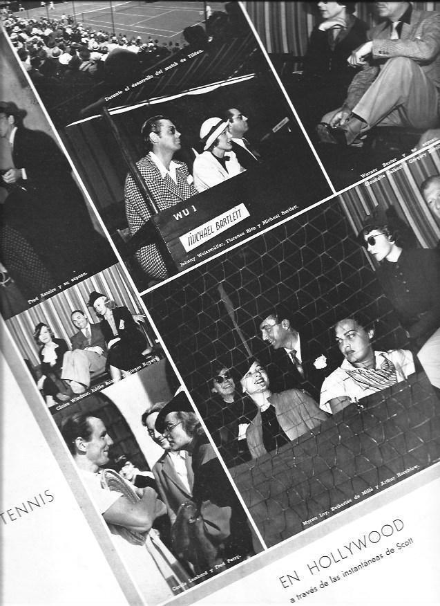 LAMINA 29904: Tenis en Hollywood