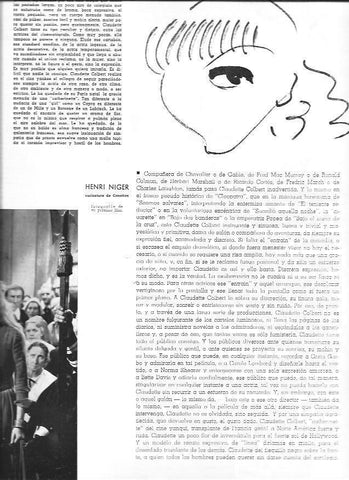 LAMINA 29905: Henri Niger, caricatura de Casañas