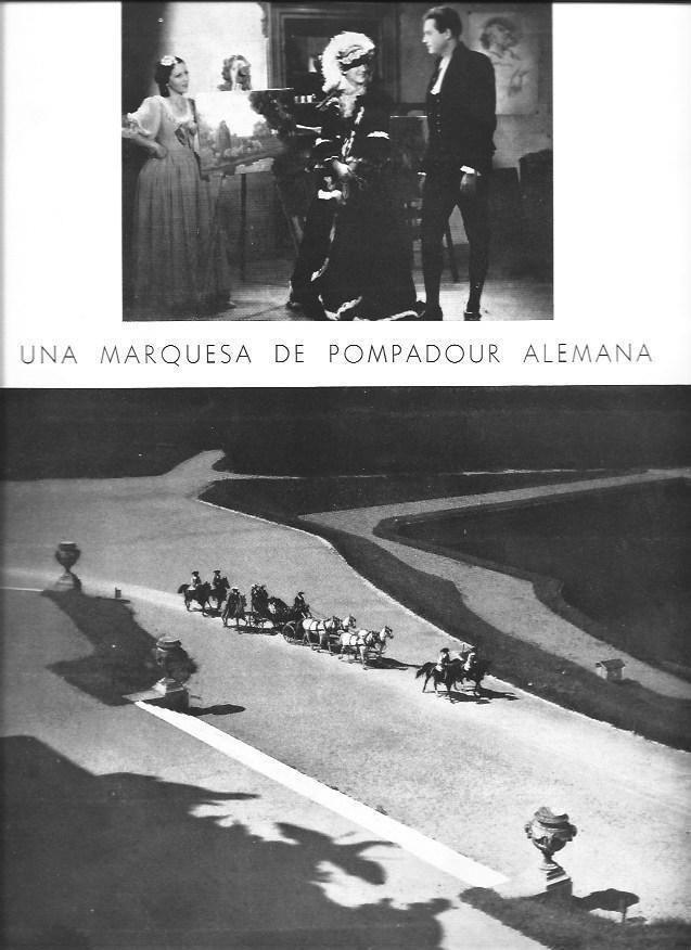 LAMINA 29976: Kathe de Nagy como Marquesa de Pompadour