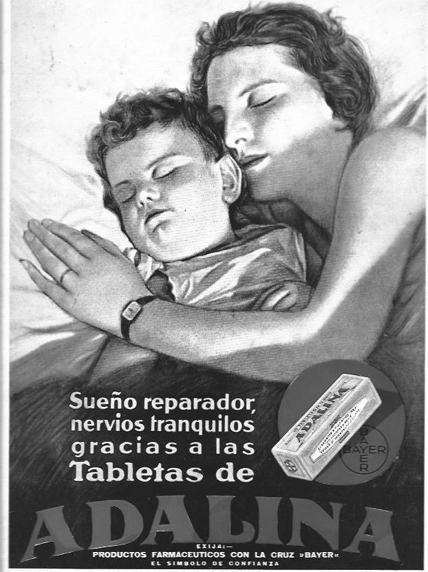 LAMINA 29984: Publicidad de Adalina de Bayer