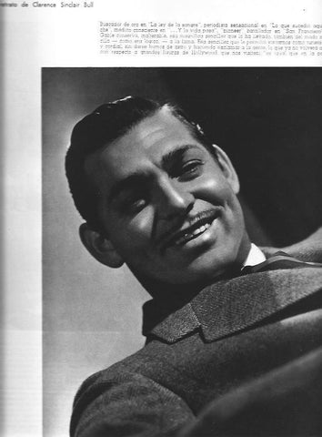 LAMINA 29953: Clark Gable, por Clarence Sinclair