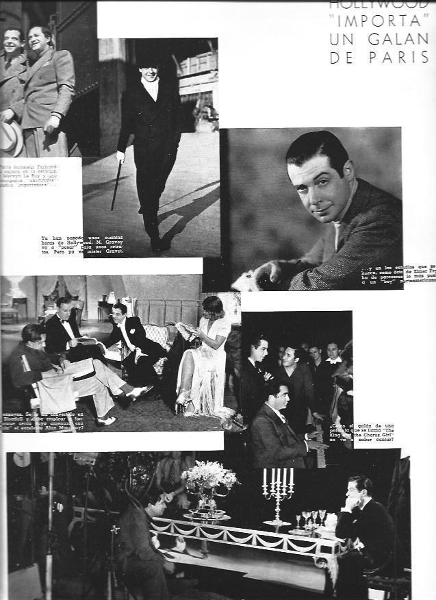LAMINA 29954: Fernand Gravey en Hollywood
