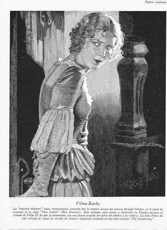 LAMINA 29836: Dibujo de Vilma Banky
