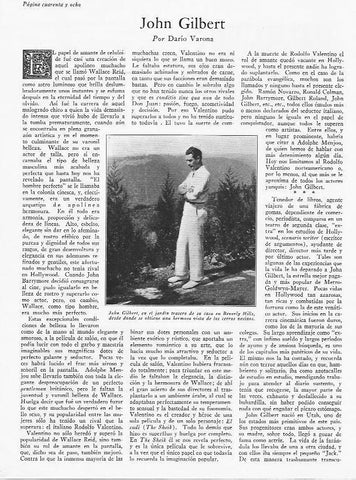 LAMINA 29847: John Gilbert en su casa de Beverly Hills
