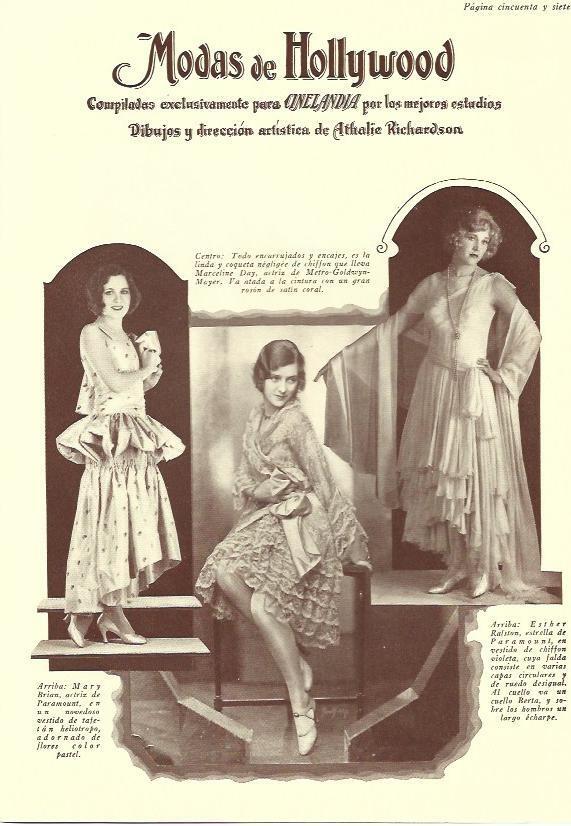 LAMINA 29851: Mary Brian, Esther Ralston y Marceline Day