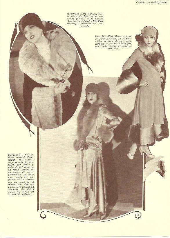 LAMINA 29819: Mary Duncan, Billie Dove y Evelyn Brent