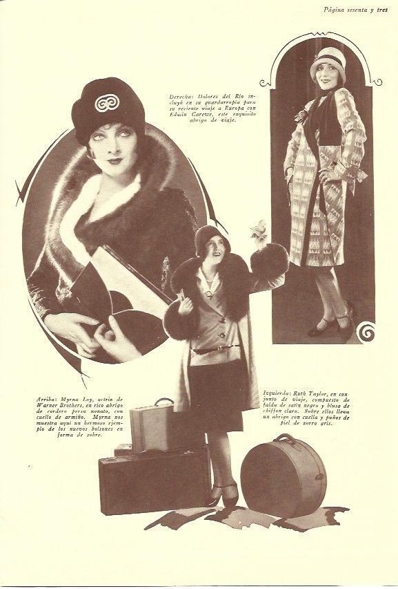 LAMINA 29821: Dolores del Rio, Myrna Loy y Ruth Taylor