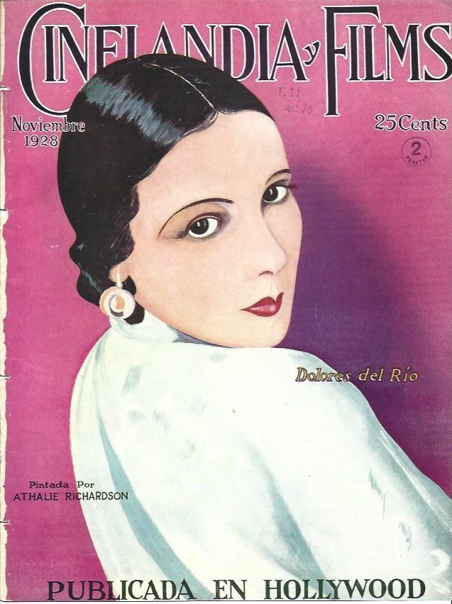 LAMINA 29826: Portada de Cinelandia, noviembre de 1928