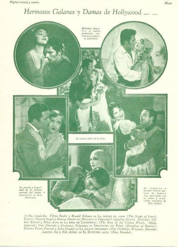 LAMINA 29892: Galanes y damas de Hollywood