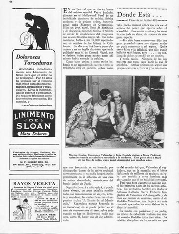 LAMINA 29890: Mary Pickford con Marion Davies, Consgtance Talmadge y Bebe Daniels