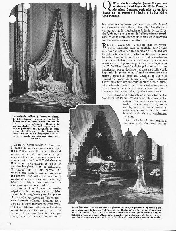 LAMINA 29867: Billie Dove en El Amante del desierto