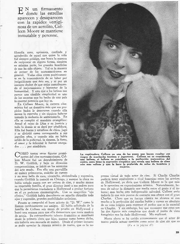 LAMINA 29873: Colleen Moore