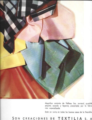 LAMINA 29987: Publicidad de Textilia SA