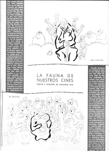 LAMINA 30112: La fauna de nuestros cines, por Eduardo Ken