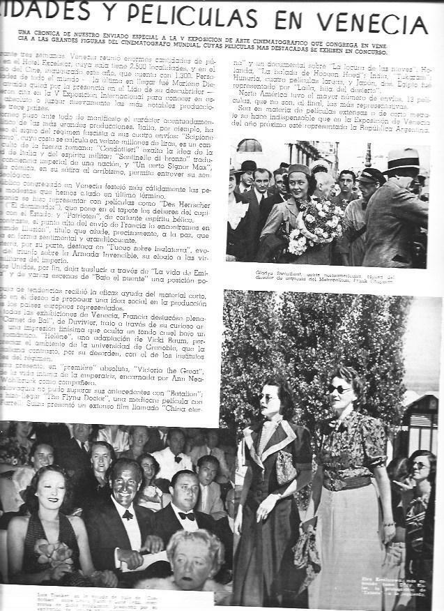 LAMINA 30113: Gladys Swarthout, Luis Trrenker y Elen Kieslorowa