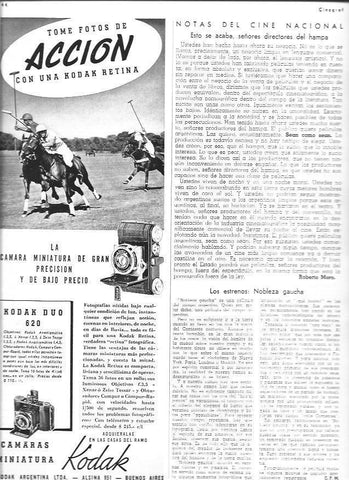 LAMINA 30116: Publicidad de Kodak Argentina