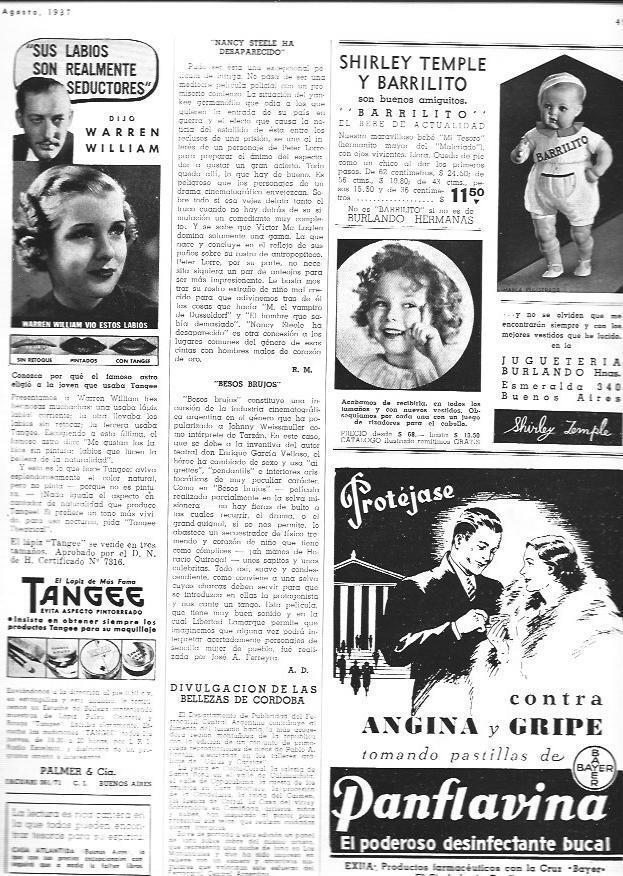 LAMINA 30079: Pagina de publicidad
