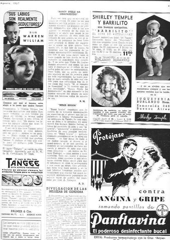 LAMINA 30079: Pagina de publicidad