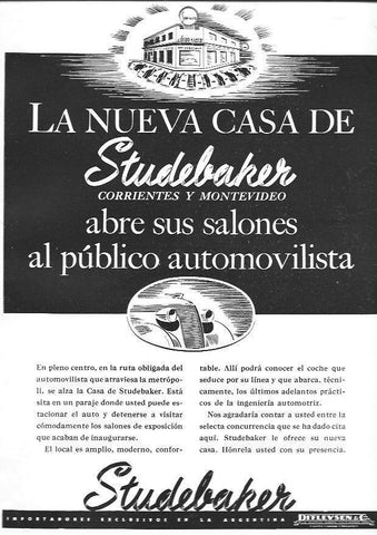 LAMINA 30082: Publicidad de Studebaker