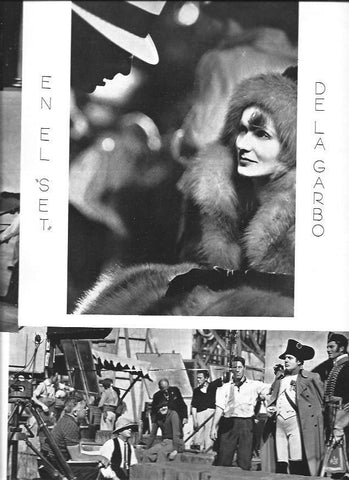 LAMINA 30085: En el set de Greta Garbo