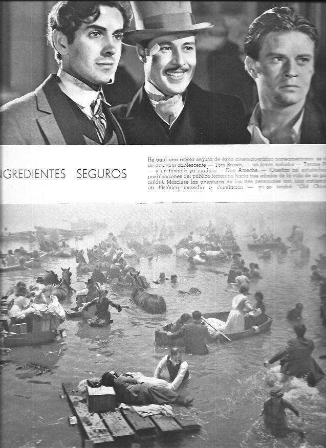 LAMINA 30144: Tom Brown, Tyrone Power y Don Ameche