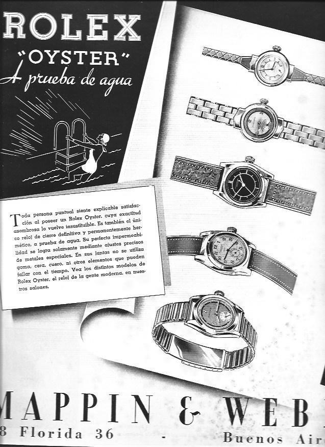 LAMINA 30155: Publicidad de Rolex