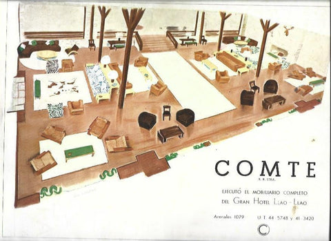 LAMINA 30160: Publicidad de Comte S.R. Ltda de Buenos Aires