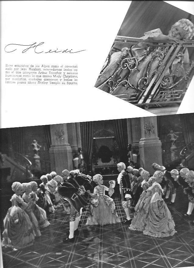 LAMINA 30126: Escenas de Heidi con Shirley Temple