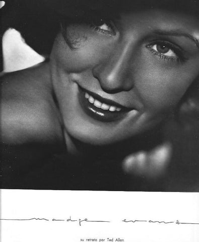 LAMINA 30127: Madge Evans, fotografia de Ted Allen