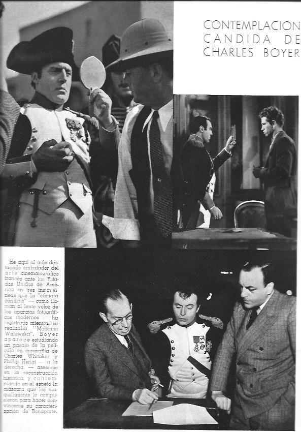 LAMINA 30135: Charles Boyer como Napoleon Bonaparte