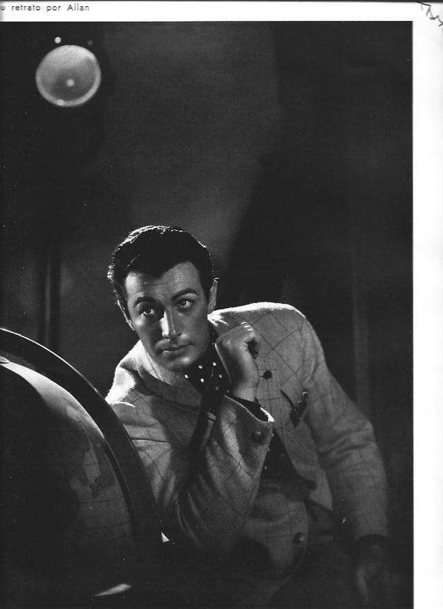 LAMINA 30012: Robert Taylor, fotografia de Allan