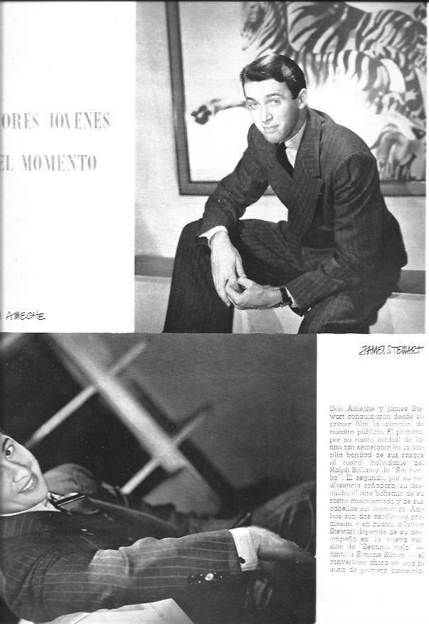 LAMINA 30024: Don Ameche y James Steward