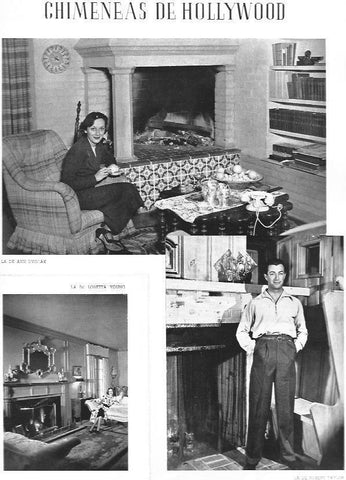 LAMINA 30029: Chimeneas de Hollywood