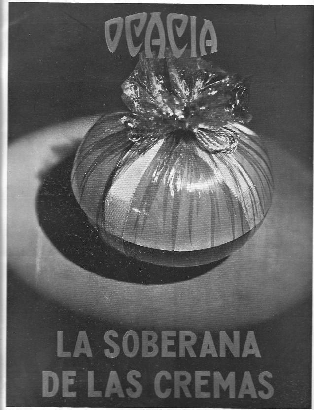 LAMINA 30010: Publicidad de crema Ocacia
