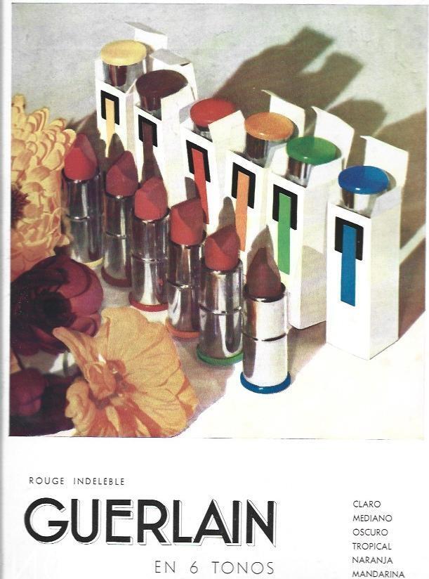 LAMINA 30008: Publicidad de pintalabios Guerlain
